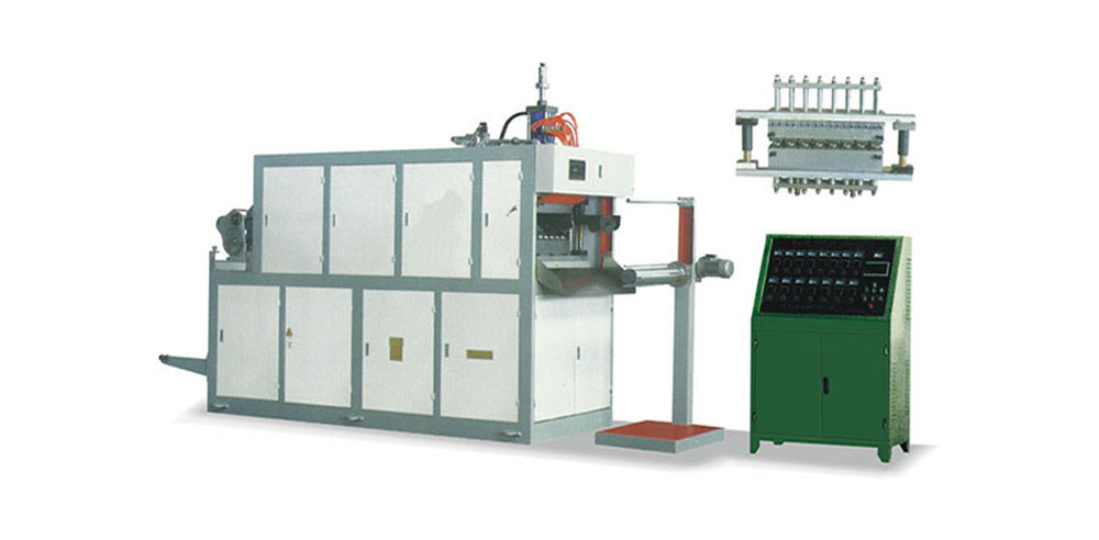 JD660/680自動(dòng)塑料熱成型機(jī)（塑料制杯機(jī)）