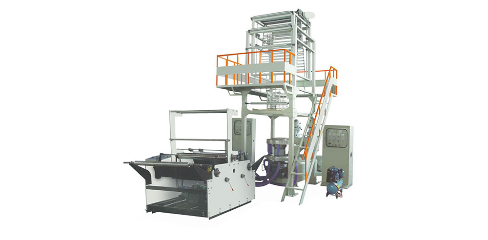 CH-HL-G500/550/600兩層共擠旋轉機頭吹膜機