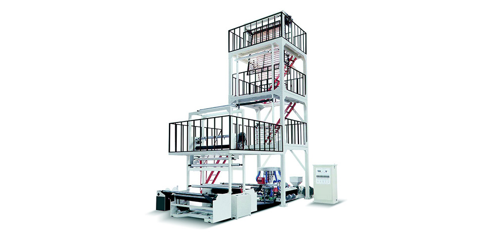 HL-2J兩層共擠旋轉機頭吹膜機組